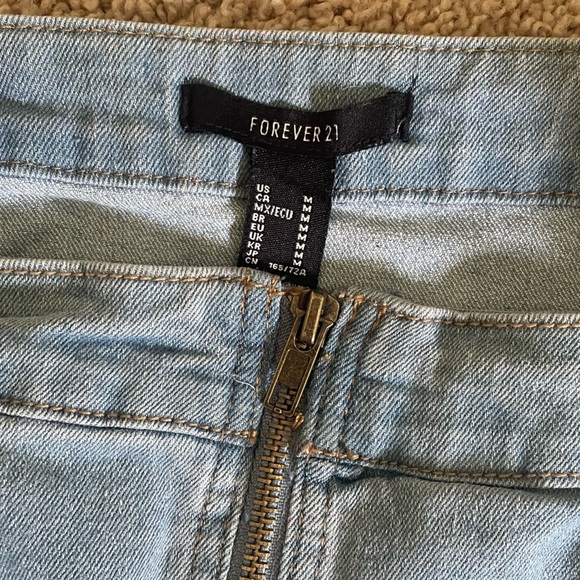 Forever 21 stretch denim mini skirt - Picture 4 of 5